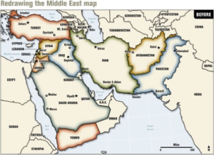Redrawing-Middle-East-map