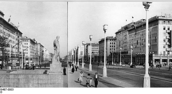 Berlin, Bau Karl-Marx-Allee, Block C-Nord, Block C-Süd